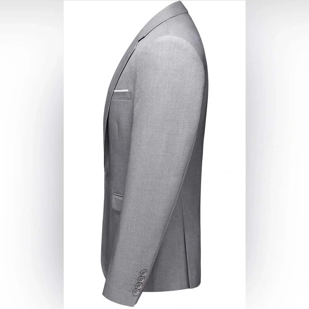 NWT- Kudmol Mens 2 Piece Slim Fit Casual One Button Suit SIZE: XL - Picture 2 of 10